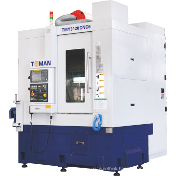 CNC high efficient gear and sprocket hobbing machine